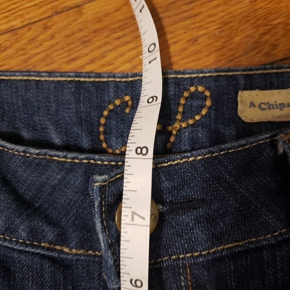 Chip and Pepper crop jeans cut off raw hem size 7 - Picture 9 of 11